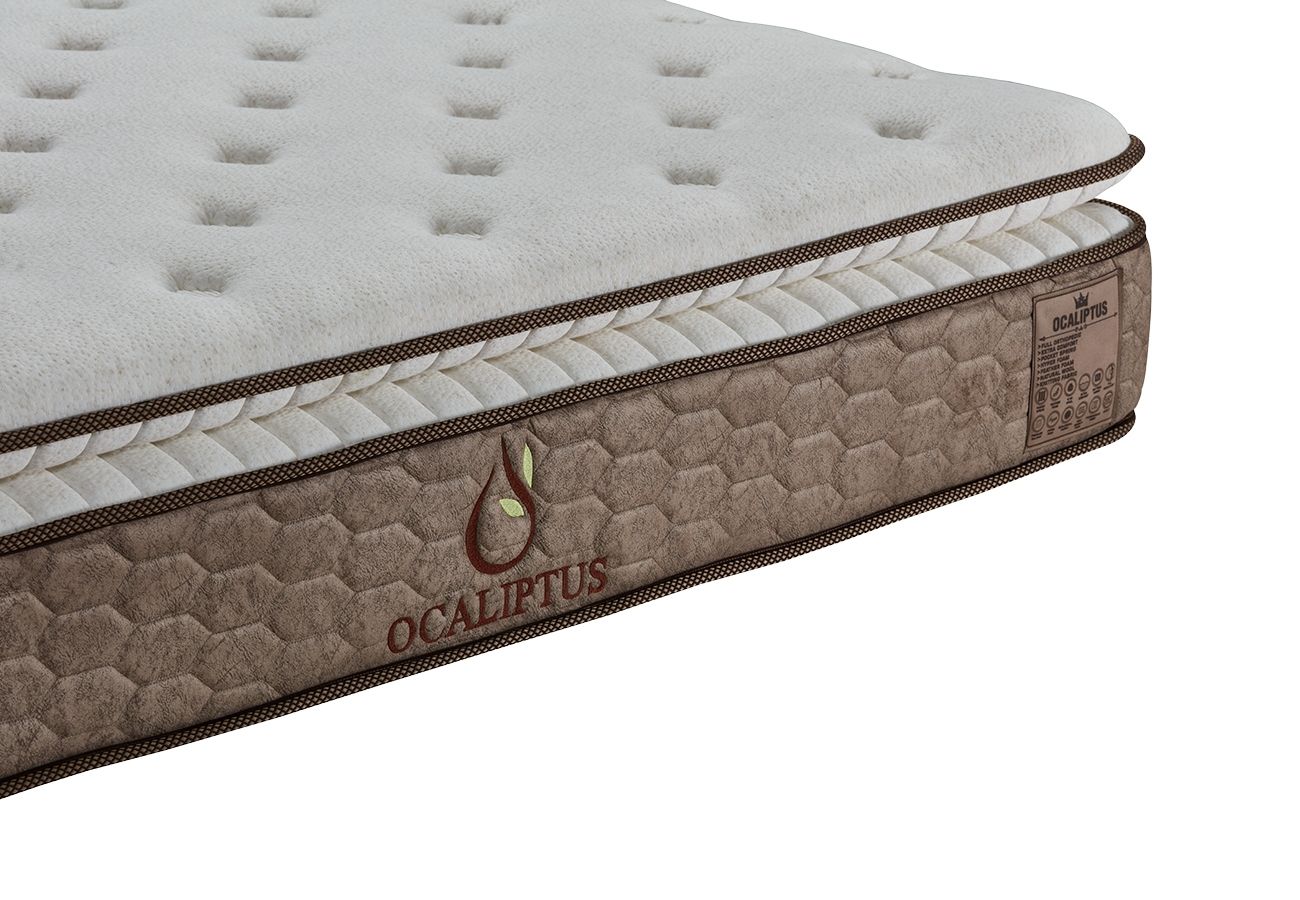 Medium-firm, One-sided mattress Ocaliptus Independent Pocket Springs, 6 sizes