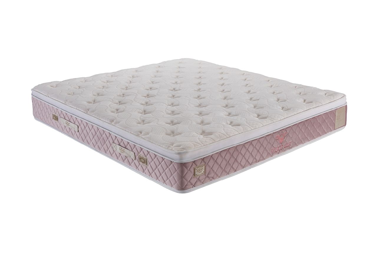 Memory Foam One-sided Mattress Visco Lux Rose Pocket Springs, 6 sizes