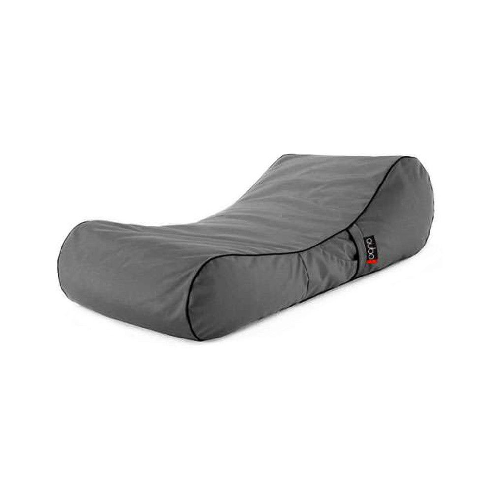 Qubo™ Flat Lounger Graphite POP FIT kids bean bag