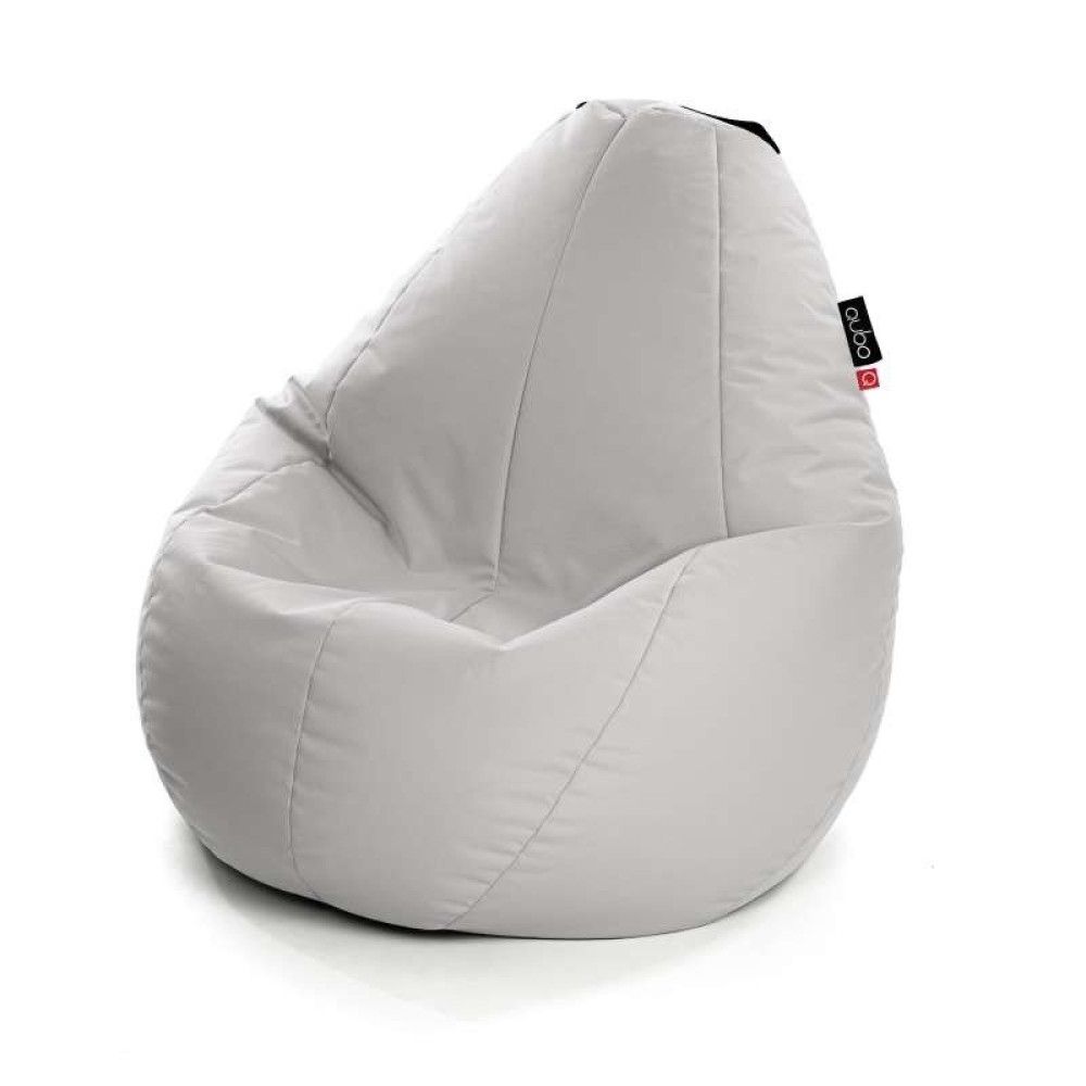 Qubo™ Comfort 90 Silver POP FIT bean bag