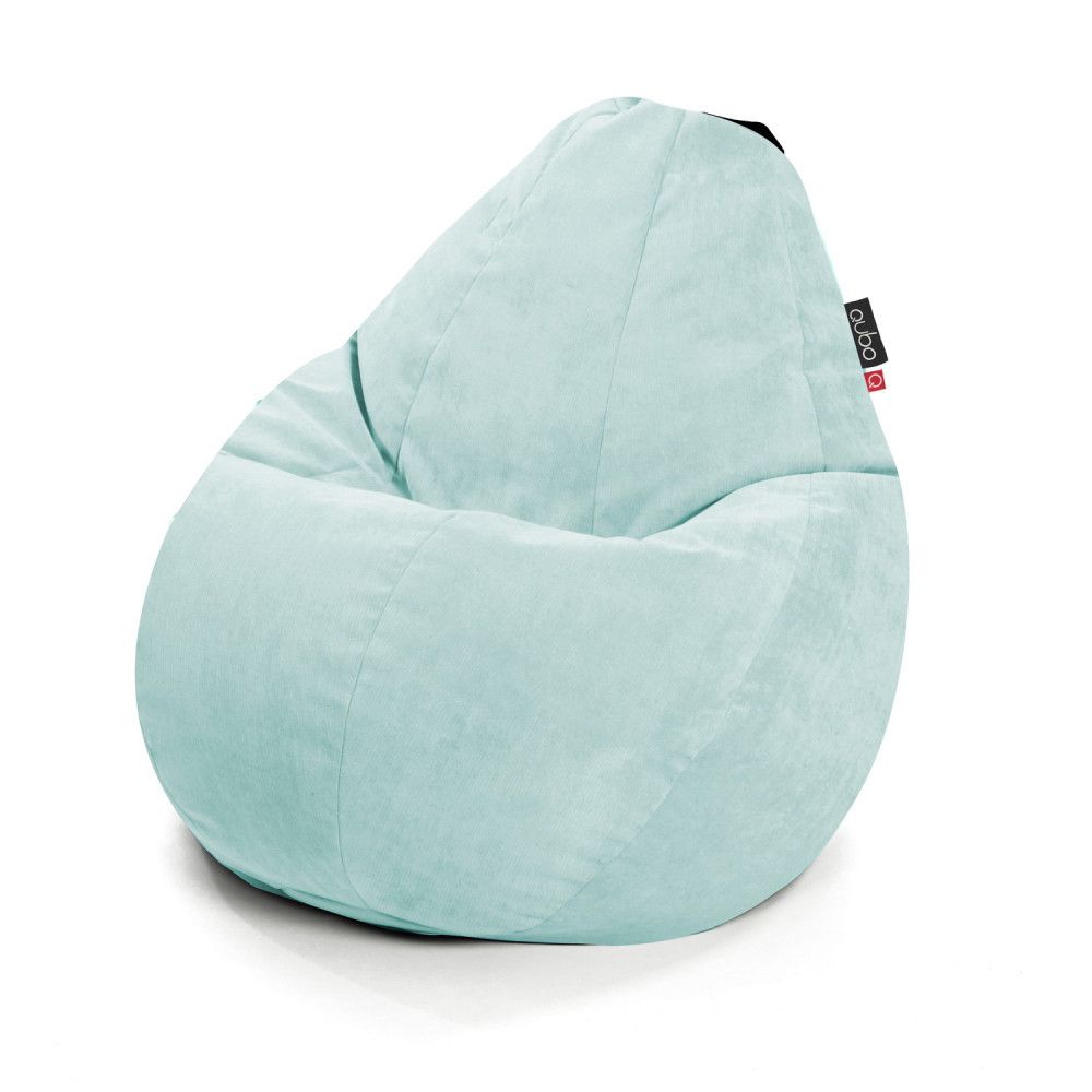 Qubo™ Comfort 90 Seafoam VELVET FIT bean bag