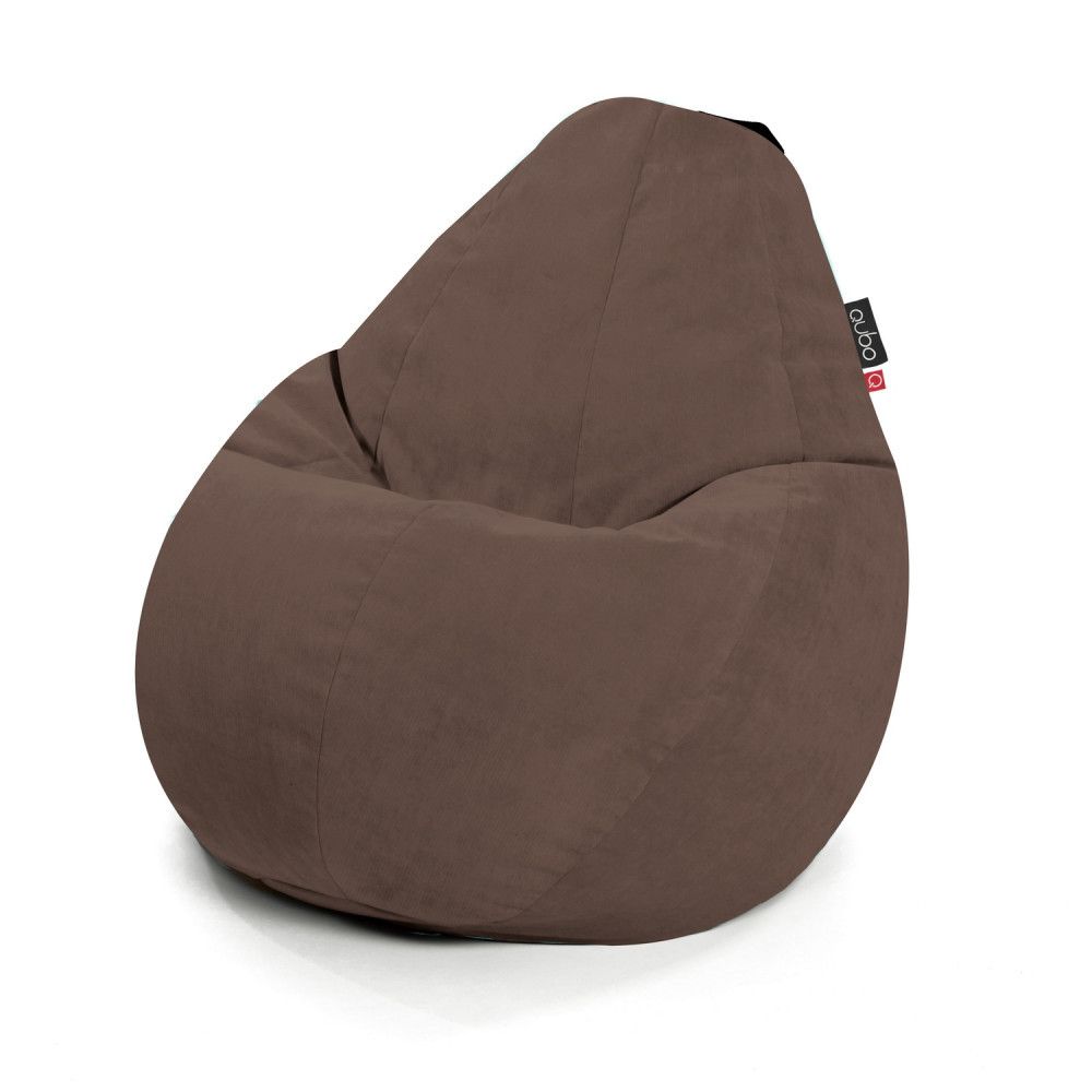 Qubo™ Comfort 90 Praline VELVET FIT bean bag