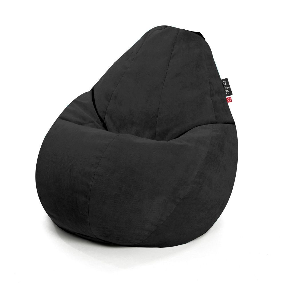 Qubo™ Comfort 90 Blackberry VELVET FIT bean bag