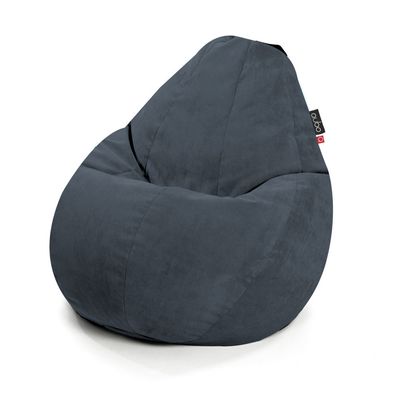 Qubo™ Comfort 90 Slate VELVET FIT bean bag