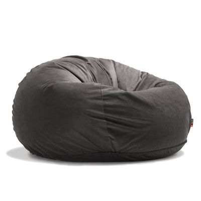 Qubo™ Heaven Retreat Graphite VELVET LAYER bean bag