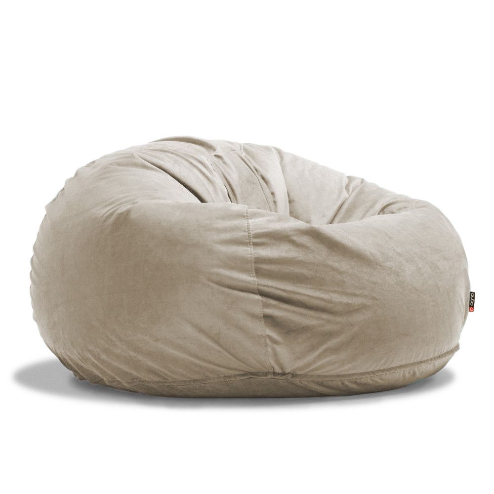 Qubo™ Heaven Retreat Latte VELVET LAYER bean bag