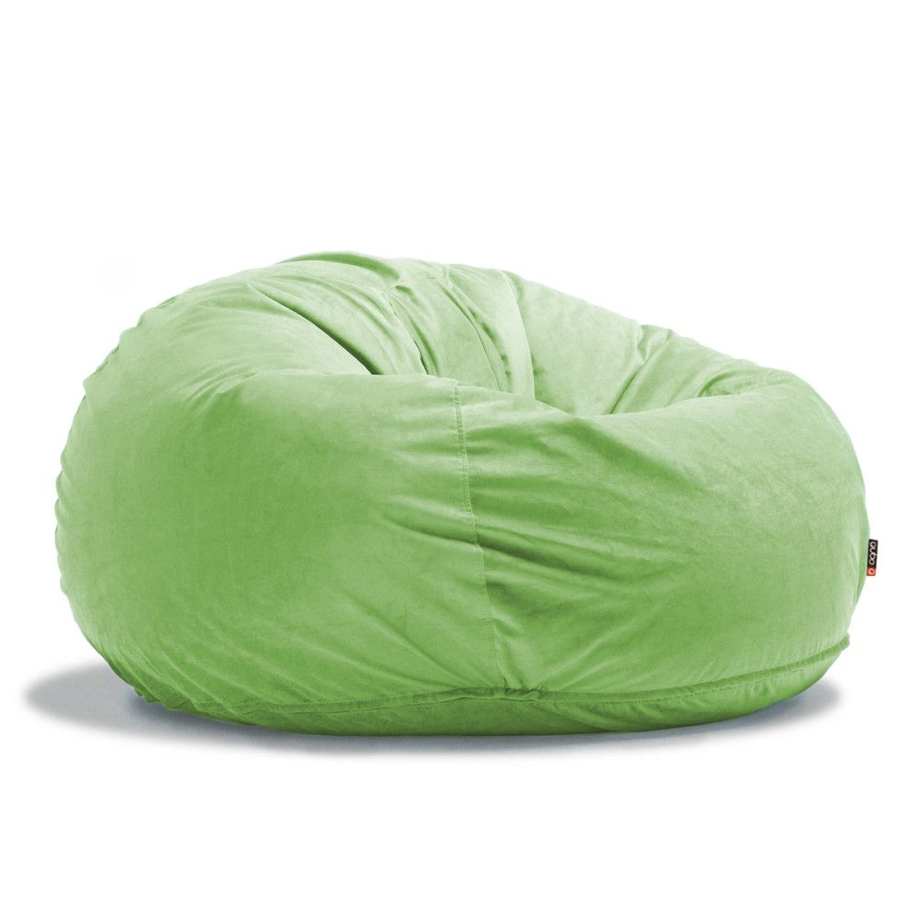 Qubo™ Heaven Retreat Lime VELVET LAYER bean bag