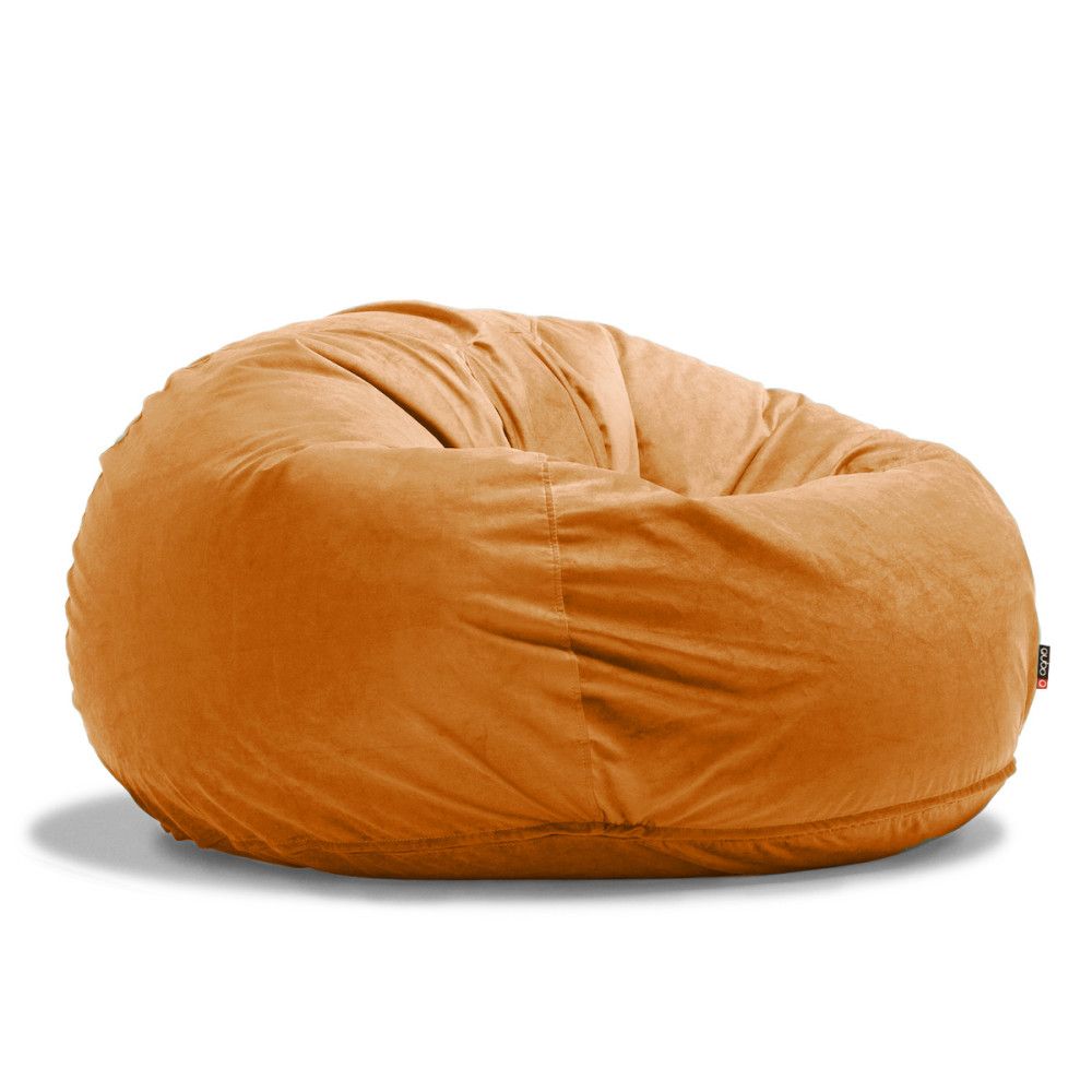Qubo™ Heaven Retreat Mango VELVET LAYER bean bag
