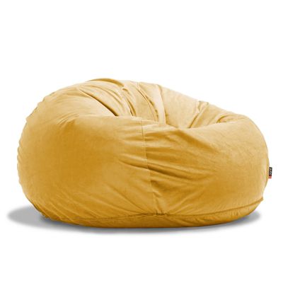 Qubo™ Heaven Retreat Apricot VELVET LAYER bean bag