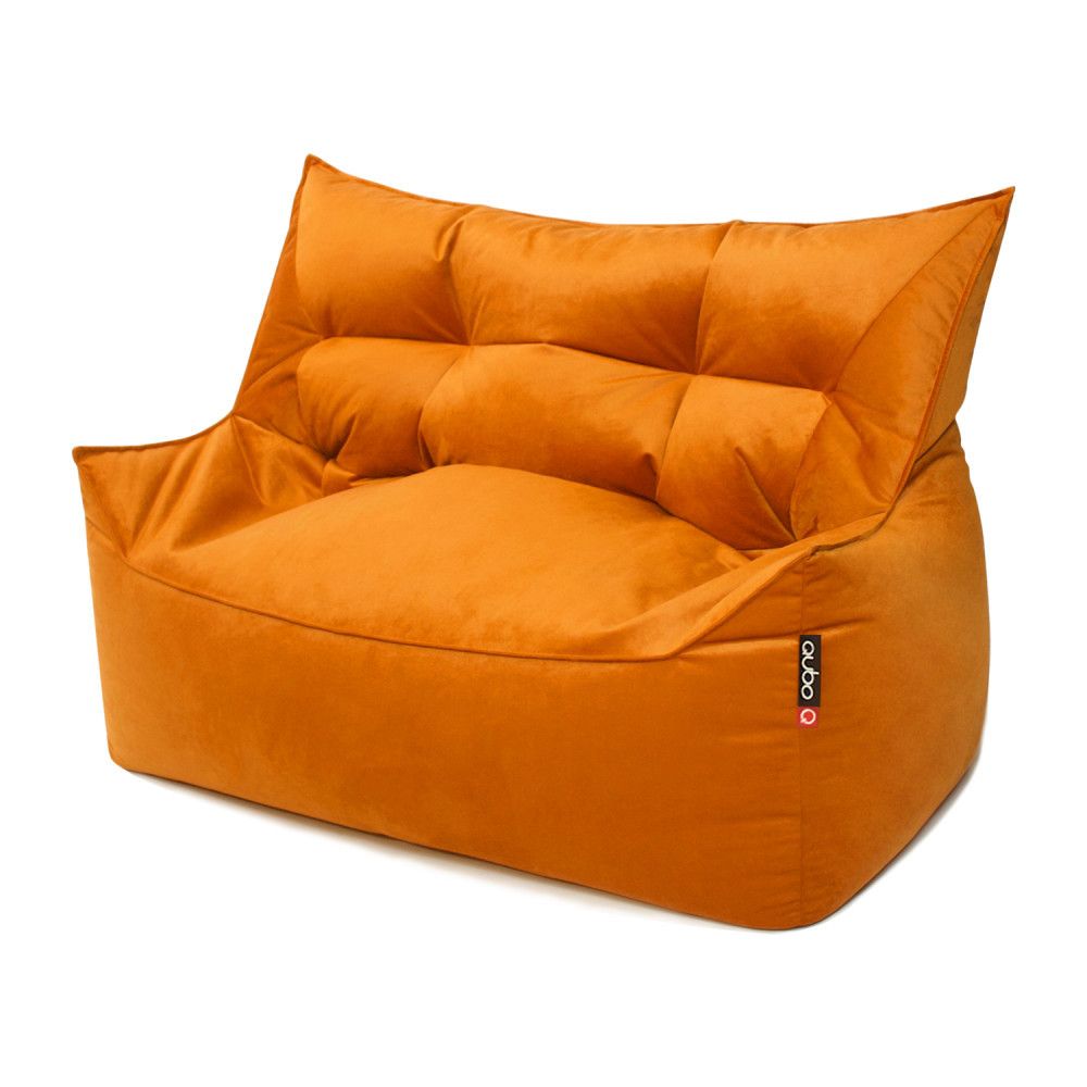 Qubo™ Kalá Bay Mango VELVET FIT bean bag