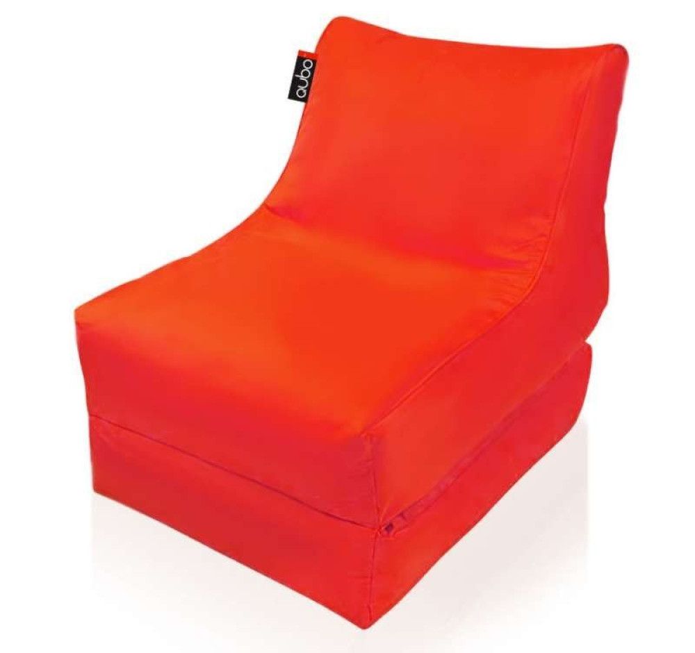 Qubo™ Lounger Portable Strawberry POP FIT bean bag