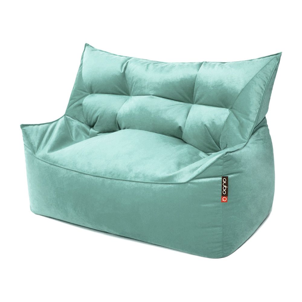 Qubo™ Kalá Bay Mint VELVET FIT bean bag