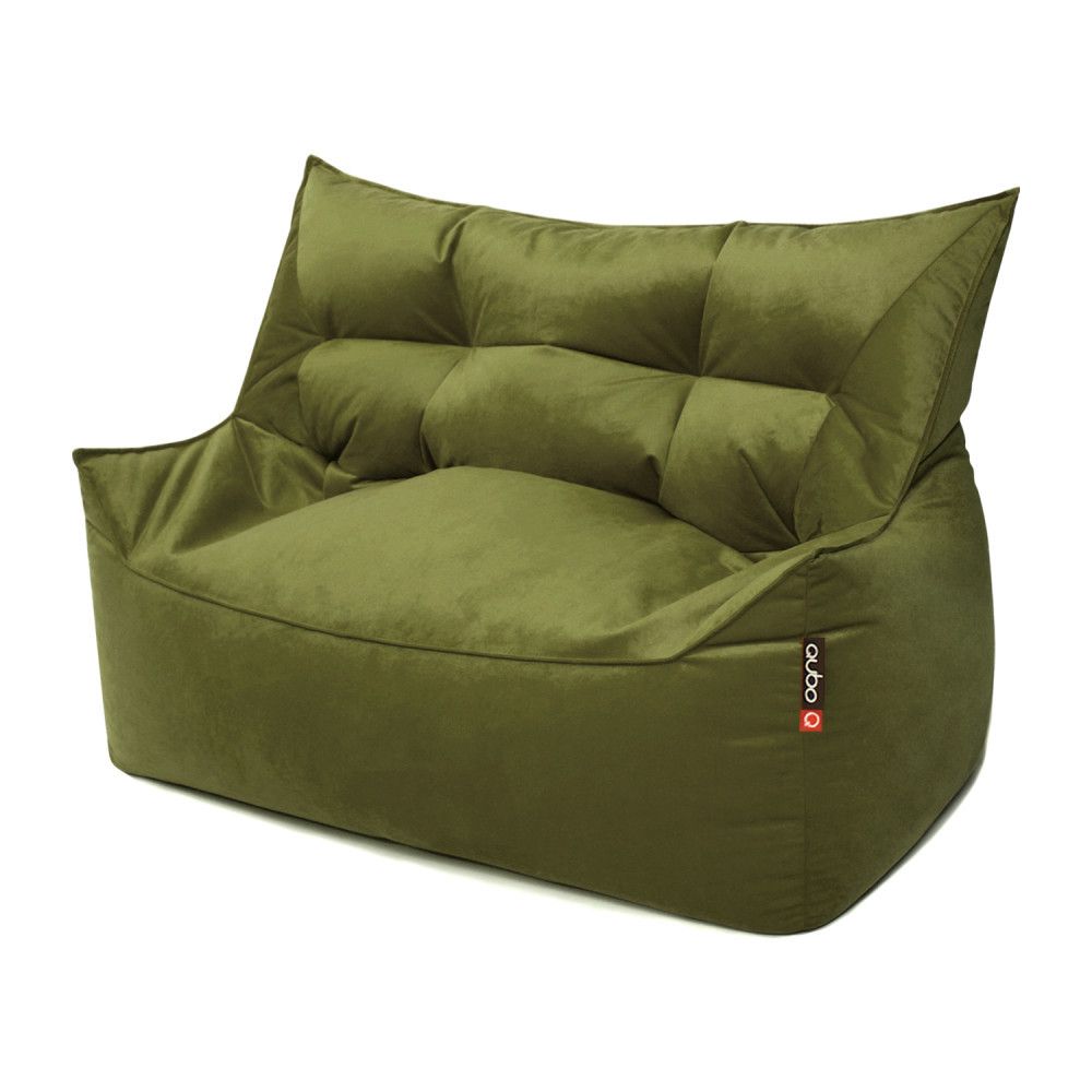 Qubo™ Kalá Bay Moss VELVET FIT bean bag