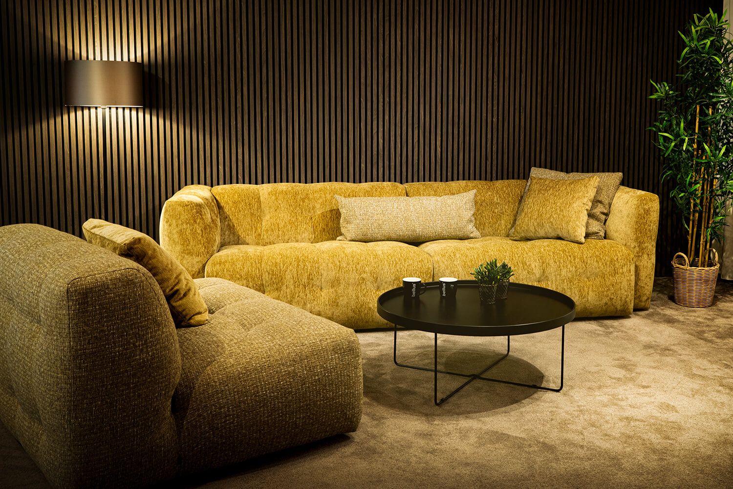 Sofas and armchairs Bellus Soffy sizes. Sofas by Bellus with beautiful stitching, fixed seat cushions and fixed backrests. 12 different sizes and a pouf make it possible to create an upholstered furniture set with a choice of right or left corner sofas or sofas and armchairs. A wide choice of Bellus fabrics. Bellus sofas in Jelgava. Upholstered furniture sets in Jelgava. Sofas in Jelgava. Corner sofas in Jelgava. Quality sofas - furniture store Manx Mēbeles, Jelgava, Pulkveža Brieža iela 4
