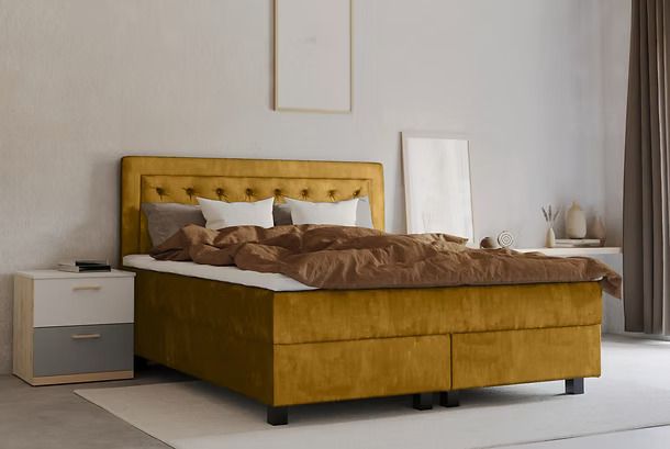 Comfort bed with choice of mattress firmness