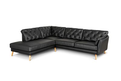 Bellus sofa Prince. Lounge and corner sofas, right and left corner versions. Wide choice of fabrics and leathers. HR and EXR foam filling. Bellus sofas in Jelgava. Furniture store in Jelgava, Pulkveža Brieža iela 4. Manx Mēbeles - quality furniture. 