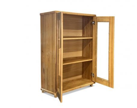 Alder showcase V120 ETA, Size: 86 x 39.5 cm, height 120 cm. 4 shades. Manx Mēbeles, Jelgava