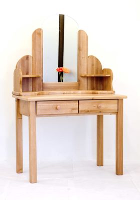 Mirror with shelves in solid alder. Four tones. Furniture in Jelgava, Manx Mēbeles, Pulkveža Brieža iela 4