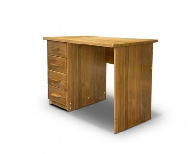 Desk ETA. Solid alder. Four tones. Wooden furniture, wooden tables Manx Mēbeles, Jelgava, Pulkveža Brieža iela 4