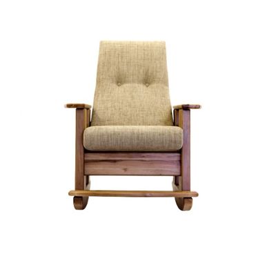 Rocking chair Artis. Choice of wood tones. Choice of fabrics. Armchairs in Jelgava, furniture store in Jelgava Manx Mēbeles