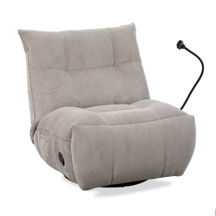 Electronically adjustable chair with USB and phone charging at the furniture store in Jelgava, Manx Mēbeles, Pulkveža Brieža 
