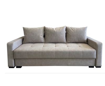 Pull-out sofa for everyday sleeping Deniss Luks. Pocket springs. Slats. Size: 236 x 105, sleeping area: 200 x 160 cm 
