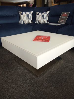 ​Magazine table with swivel top, height 36 cm, 75 x 75 cm, Furniture shop Manx Mēbeles, Jelgava