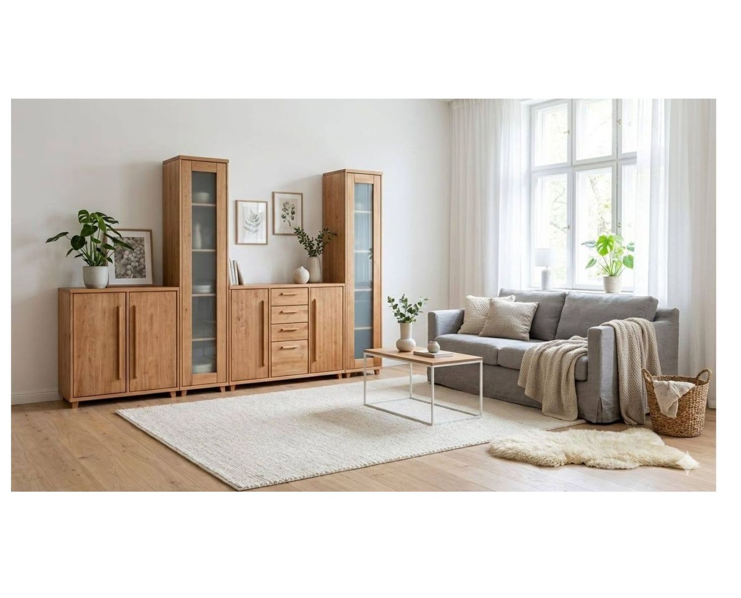 ​Showcase in solid alder ETA V190