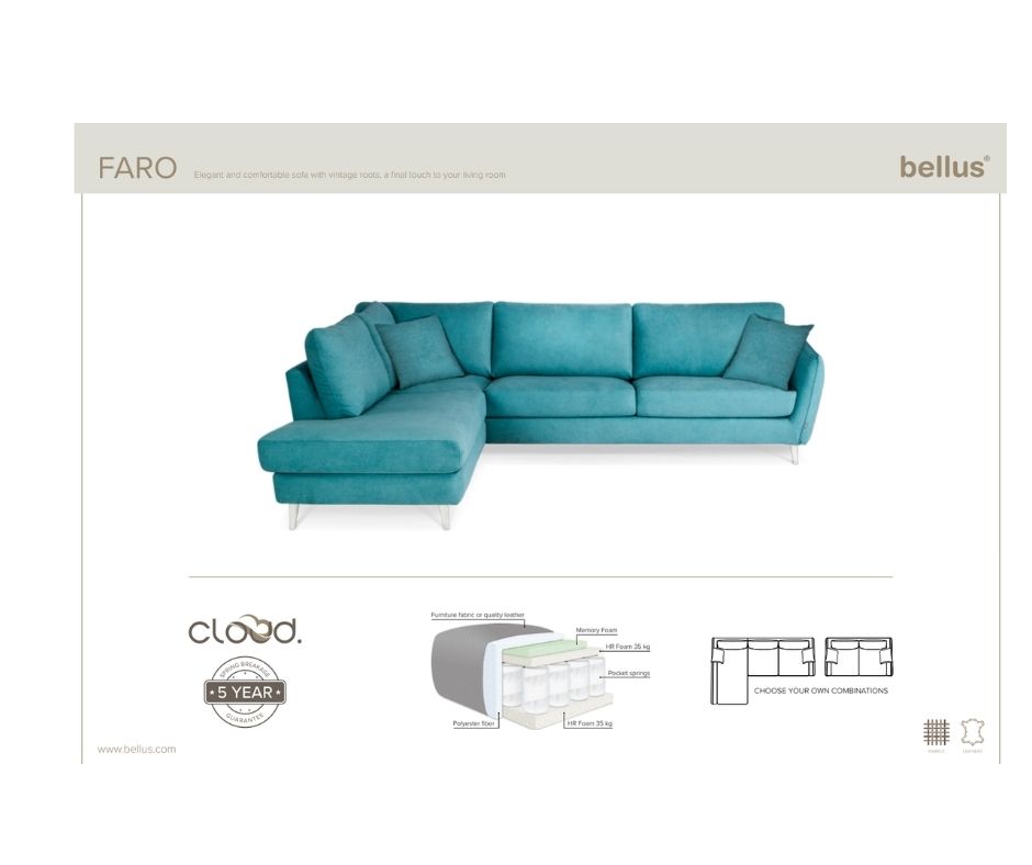Sofa Faro by Bellus