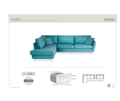 Sofa Faro by Bellus