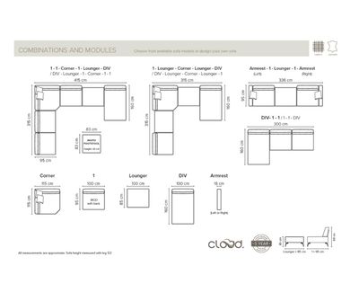 Modular Sofa Invito by Bellus