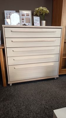 Chest of Drawers 6D ETA Solid Wood, Black Alder