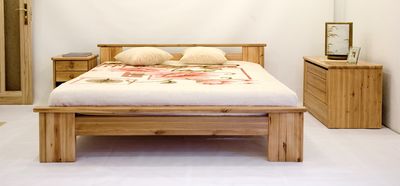 Bed Sāra, Solid wood- Black alder