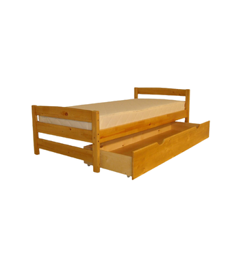Bed Lote, Solid wood- Black alder