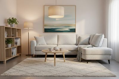 Foldable corner sofa bed with storage Lucca by Bellus, 4 sizes