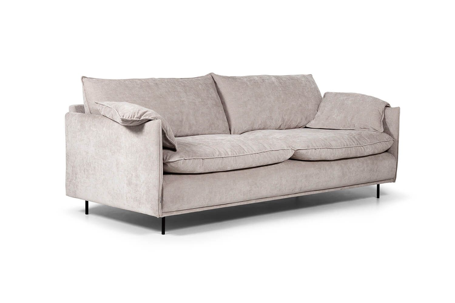 Sofa Alto - armchair, sofas, corner sofas versions. Manufacturer Bellus. Bellus sofa. Feather and fine foam filling. Wide choice of fabrics. Furniture store Manx Mēbeles, Jelgava, Pulkveža Brieža iela 4