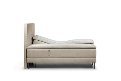 Electronically adjustable Bellus bed Adjustable Dream Adjustable bed Adjustable Dream 90x210, 105x 210, 180x 210, 210x 210 cm. Choice of mattress, headboard, footboard, fabric. Bellus beds. Furniture store Manx Mēbeles, Jelgava, Pulkveža Brieža iela 4 