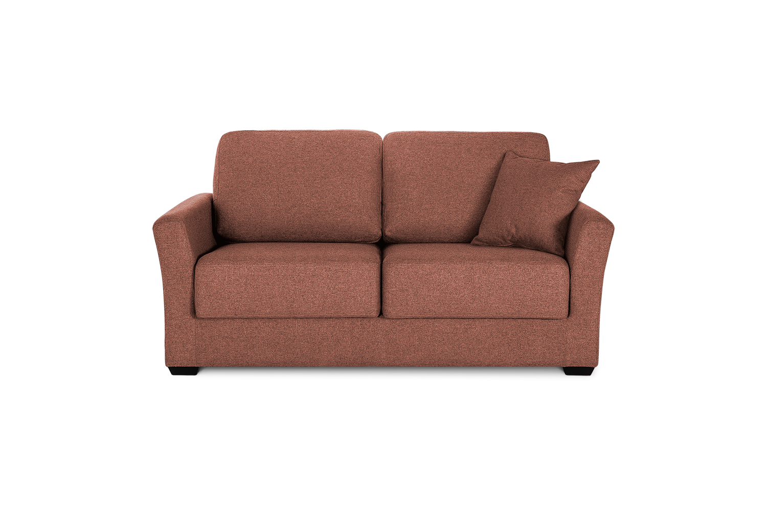 Isabel sofa bed. Size: 86 x 173 cm, with a sleeping area of 138 x 194 cm. Small, compact sofa for guests with the possibility of pulling out each part separately. Bellus sofa. Manx Mēbeles, Pulkveža Brieža iela 4 