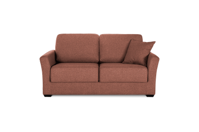 Isabel sofa bed. Size: 86 x 173 cm, with a sleeping area of 138 x 194 cm. Small, compact sofa for guests with the possibility of pulling out each part separately. Bellus sofa. Manx Mēbeles, Pulkveža Brieža iela 4 