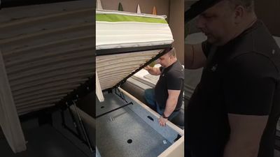 ​Bed with laundry box AV1 without mattress