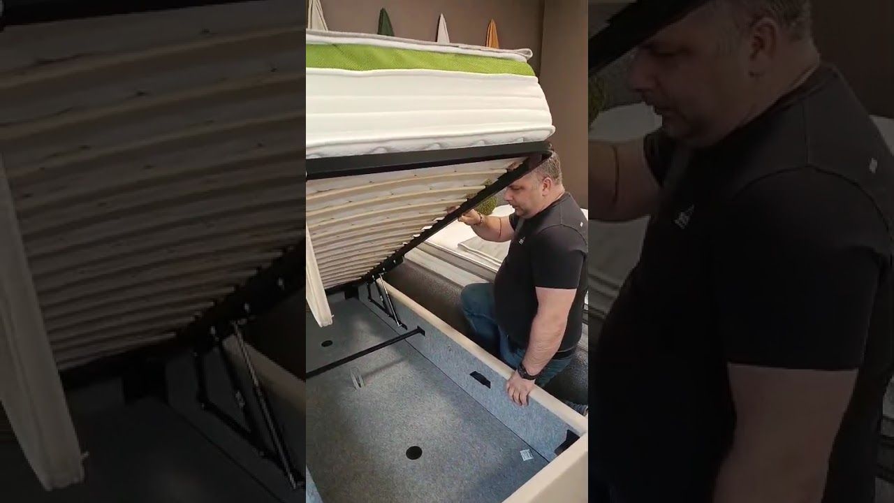 ​Bed with laundry box AV1 without mattress