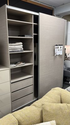 Wardrobes with sliding doors