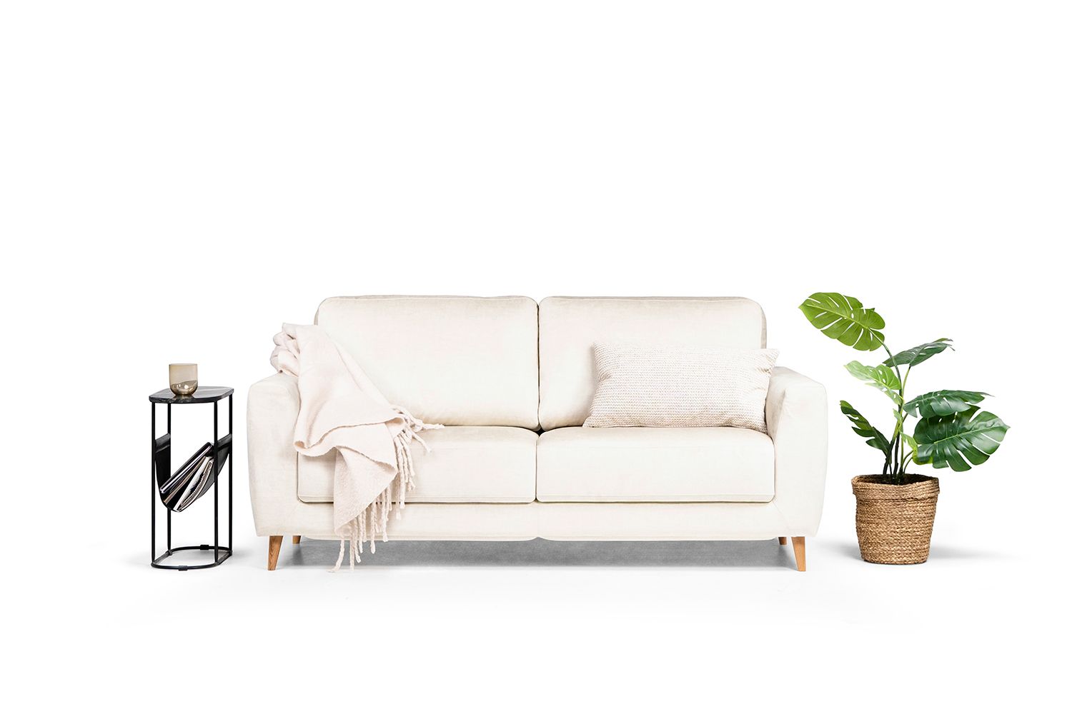 Bellus sofa Wilma, compact sofa, two sizes 85 x 175 and 85 x 195, Furniture store Manx Mēbeles, Jelgava