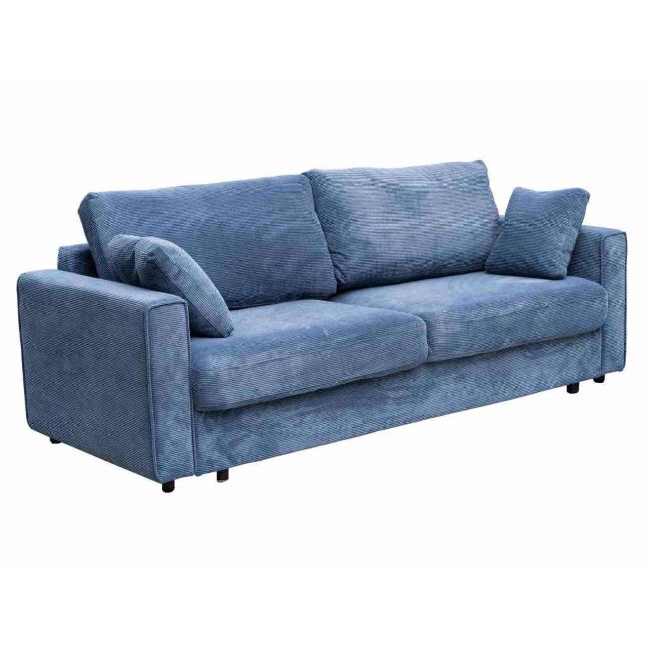 Pull-out sofa bed with storage Width: 220 x 95 cm, height 95 cm
Bed size: 190 × 140 cm, Manx Furniture, Jelgava