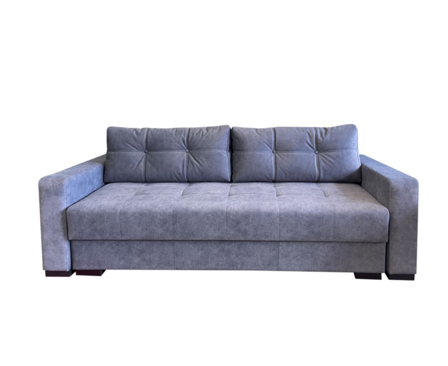 Pull-out sofa for everyday sleeping Deniss Luks. Pocket springs. Slats. Size: 236 x 105, sleeping area: 200 x 160 cm 
