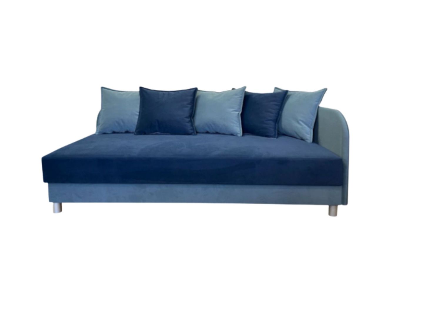 Eva bed with a plywood laundry box. Width:80, 90, or 100 cm.Furniture store in Jelgava, Manx Furniture,Pulkveža Brieža iela 4