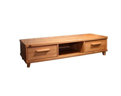 TV cabinets in various sizes made of solid black alder wood at the furniture store Manx Mēbeles in Jelgava. With 2-6 drawers 