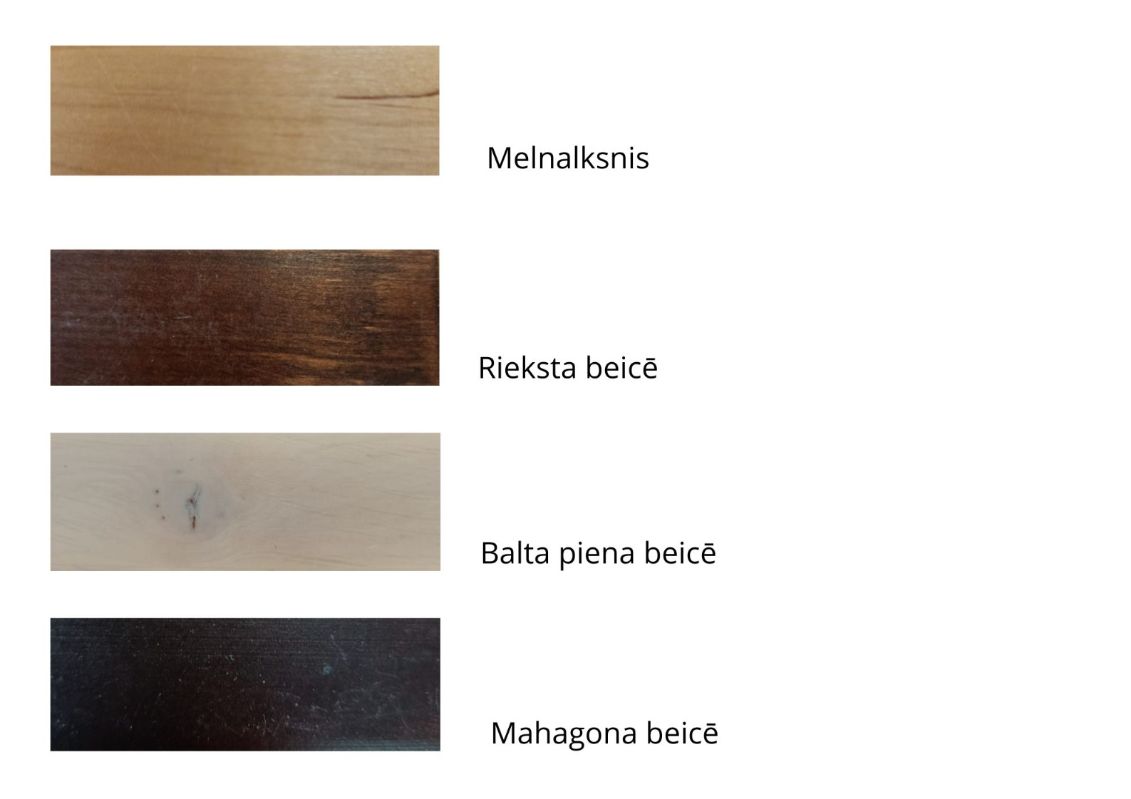 ​Children's table and chair made of solid wood