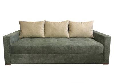 Pull-out sofa for everyday sleeping with storage space. Two sizes: sleeping area: 195 x 140 cm or 200 x 160 cm. Manx Mēbeles