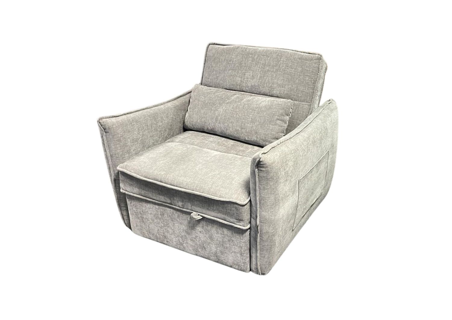 Compact pull-out chair Onyxa 90 x 90 cm, sleeping area 70 x 175,  at the Manx Mēbeles furniture store in Jelgava